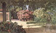 Frederic Bazille, The Terrace at Meric